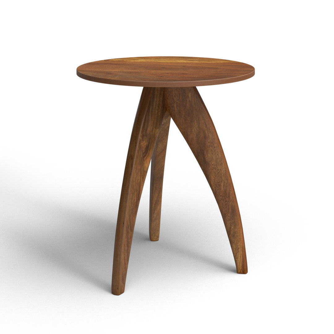 Laverne Solid Wood 3 Legs End Table Joss & Main