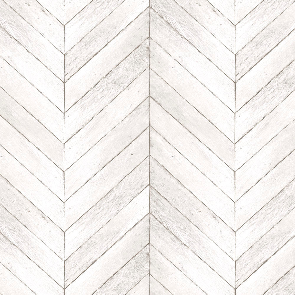 Trejo Wood 32.7' L x 20.5" W Wallpaper Roll (Set of 2) Union Rustic Color: Ivory