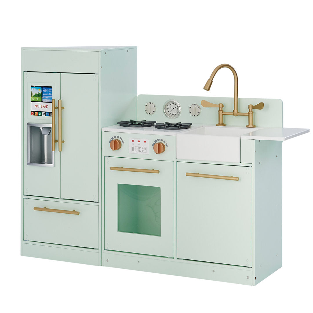 Little Chef Charlotte Modern Play Kitchen Teamson Kids Finish: Mint