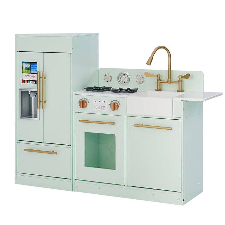Little Chef Charlotte Modern Play Kitchen Teamson Kids Finish: Mint