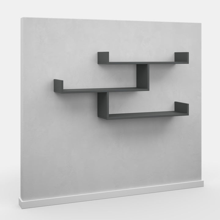 Ramage 3 Piece Accent Shelf Mercury Row® Finish: Anthracite