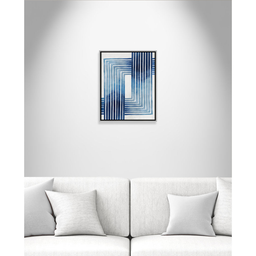 In Unison by Eva Watts - Painting Print Joss & Main Size: 21.5" H x 17.5" W x 2" D Format: Silver Framed Canvas
