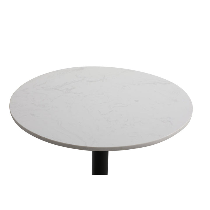 Brock Counter Height Dining Table Etta Avenue™ Top Color: White