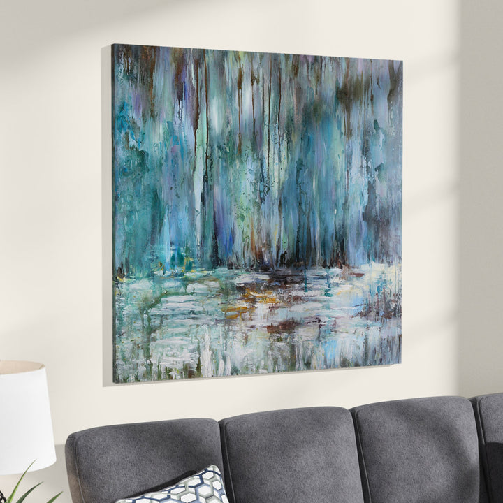 Waterfall' Painting on Wrapped Canvas Orren Ellis