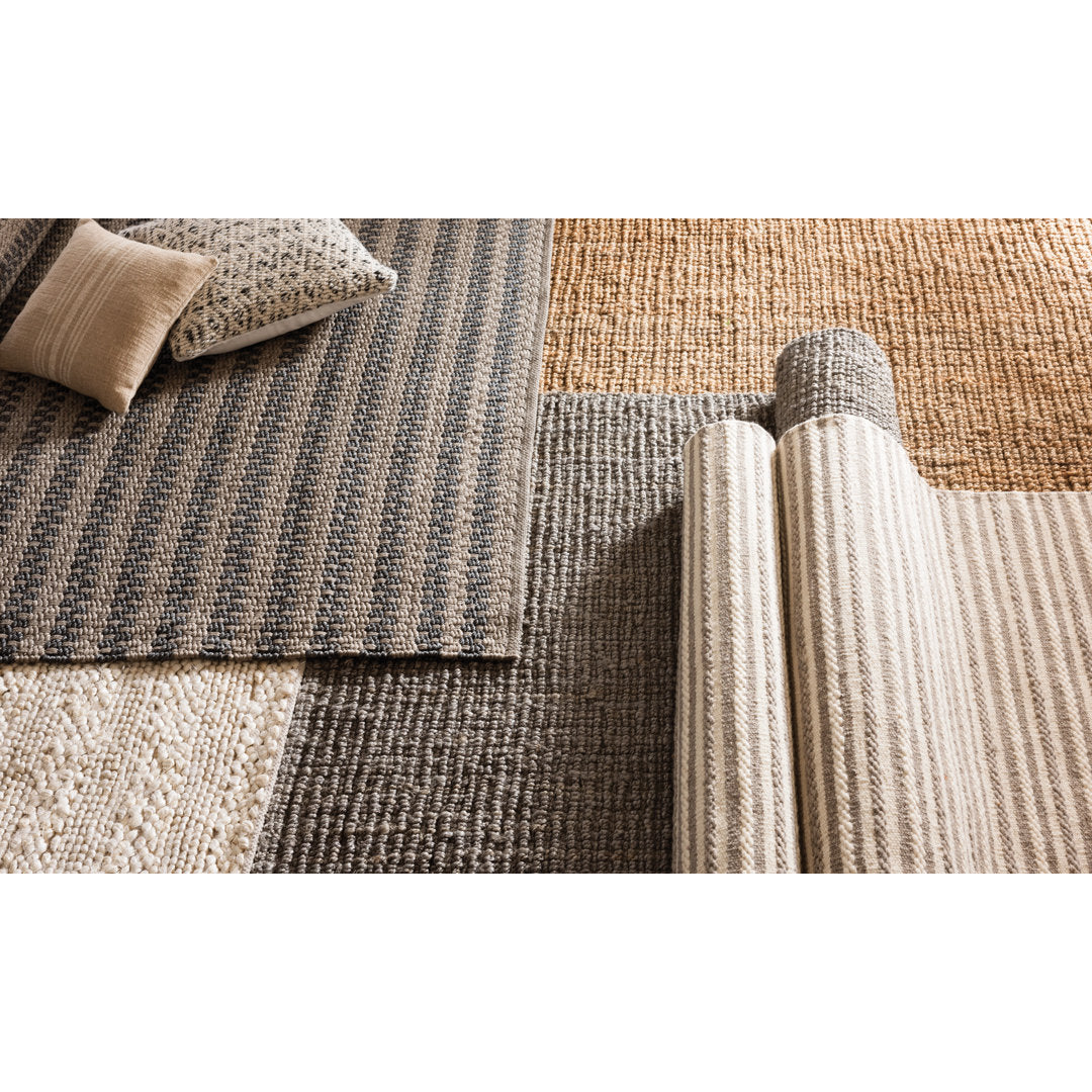 Erroll Pollux Machine Made Power Loom Jute Area Rug Beachcrest Home™ Rug Size: Runner 2' x 16'