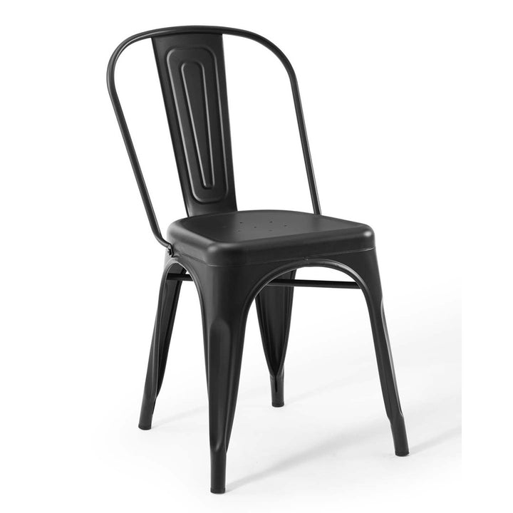 Promenade Bistro Dining Side Chair by Modway (Set of 2) Modway Color: Black