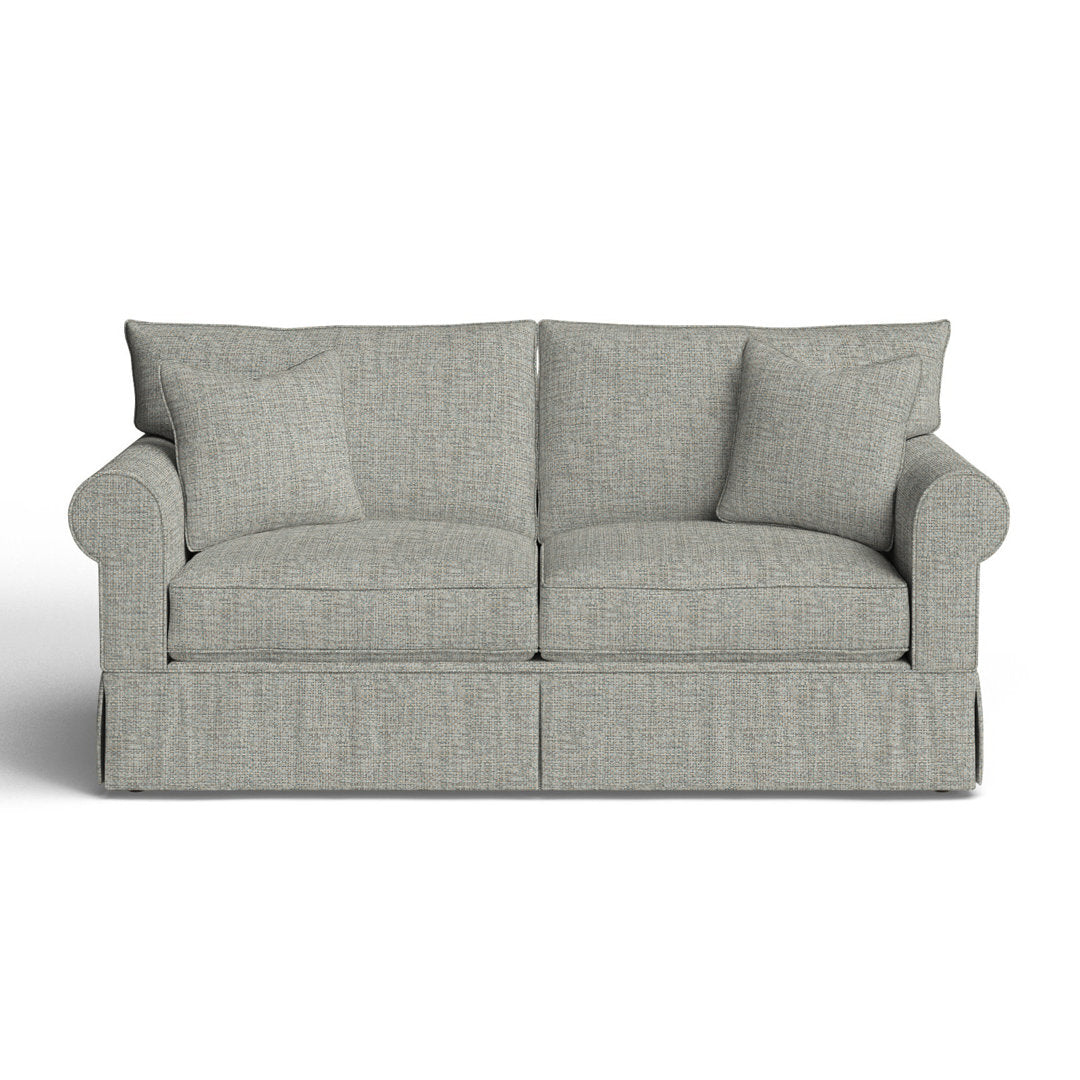Amari 83" Slipcovered Sofa Wayfair Custom Upholstery™ Fabric: Vault Spa Performance