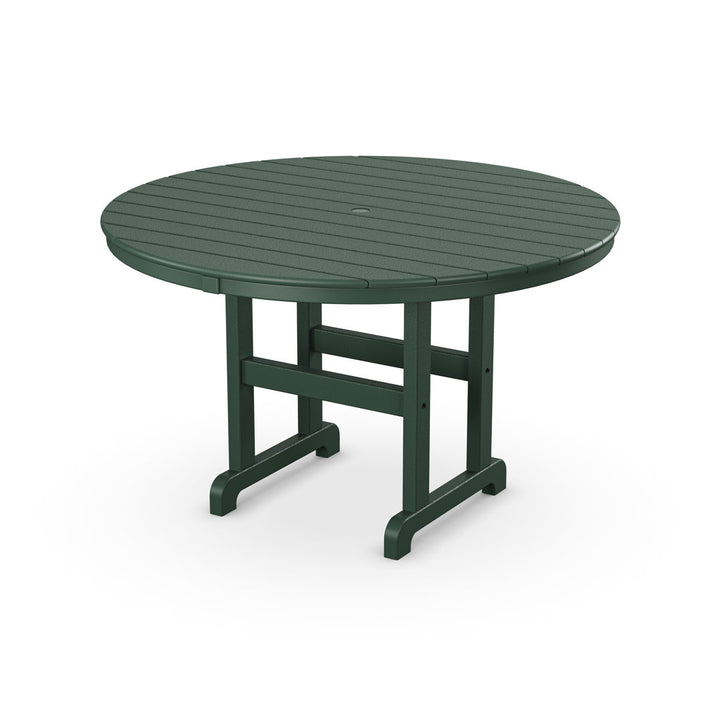 Monterey Bay Round Dining Table Trex Outdoor Color: Dark Green