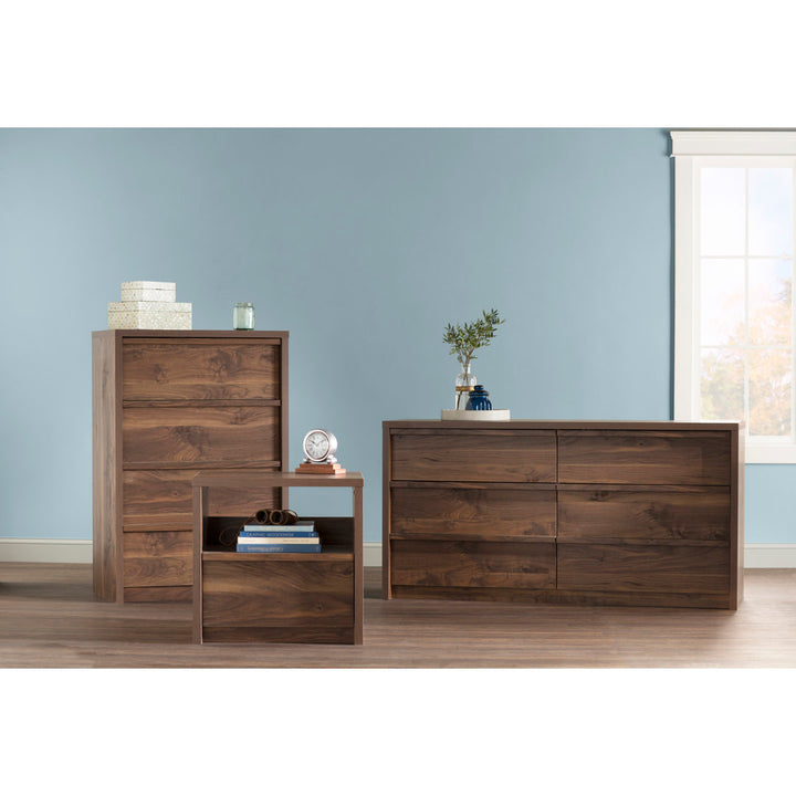 Holtzlander Double Dresser Union Rustic Color: Grand Walnut
