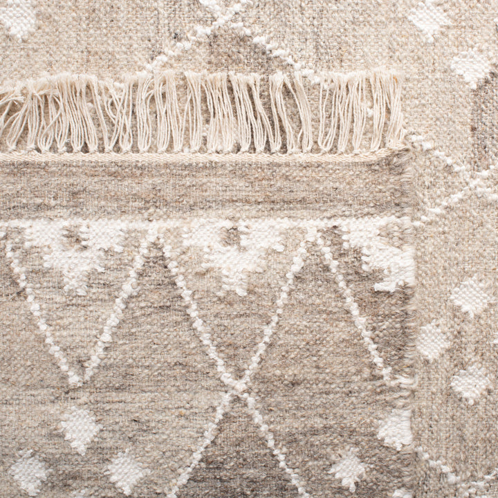 Natural Kilim Hand Woven 60% Wool, 20% Viscose, And 20% Cotton Geometric Rug Union Rustic Rug Size: Rectangle 3' x 5'