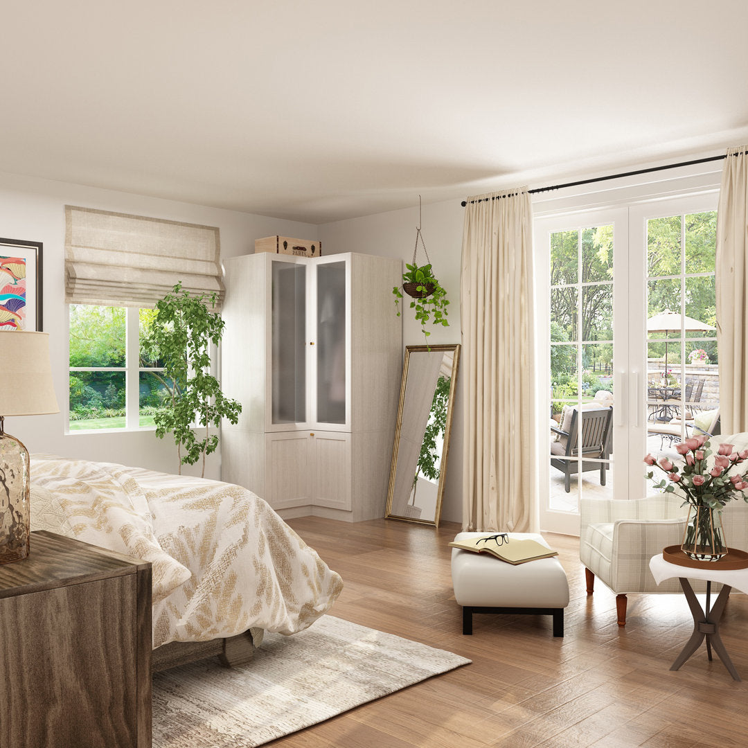 Darlah Solid + Manufactured Wood Armoire Latitude Run®
