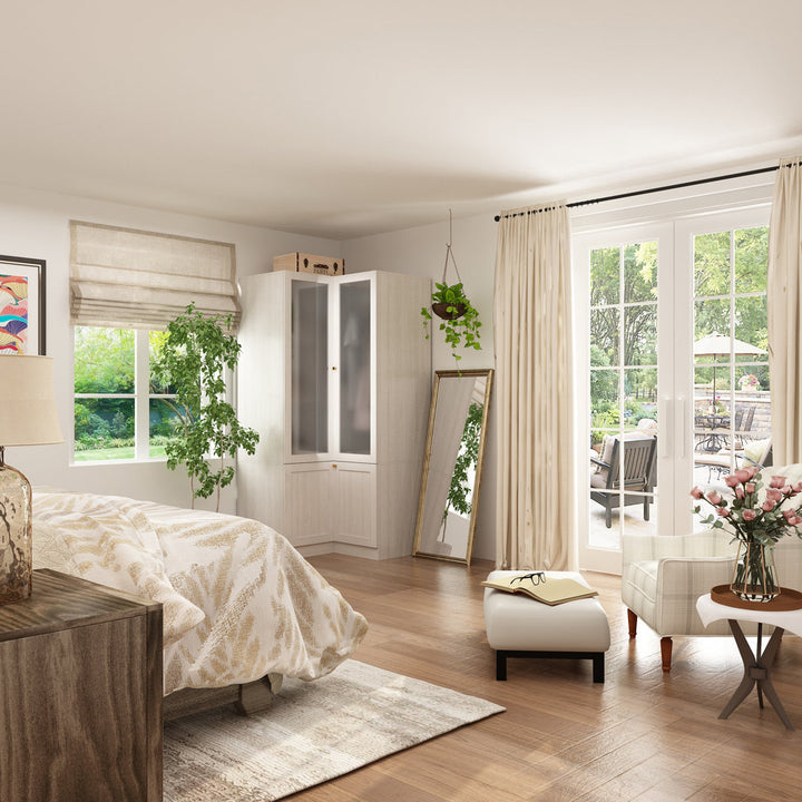 Darlah Solid + Manufactured Wood Armoire Latitude Run®