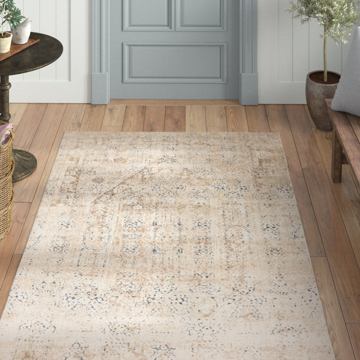 Arleaner Oriental Area Rug in Beige Lark Manor™ Rug Size: Rectangle 8' x 10'