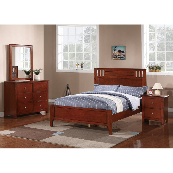 Sheldon 2 Drawer Nightstand Canora Grey Color: Cherry