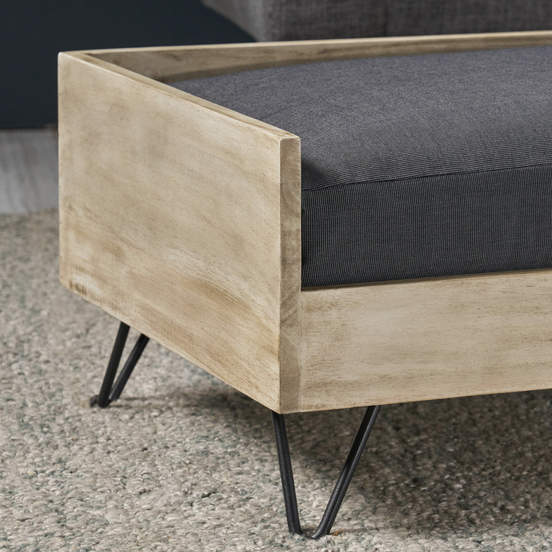 Kaylor Mid Century Modern Dog Sofa Tucker Murphy Pet™ Color: Light Gray/Black/Gray