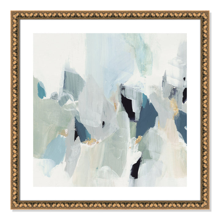 Little Talks III' by Isabelle Z - Painting Print Casa Fine Arts Size: 28.75" H x 28.75" W x 1.13" D Format: Gold Bead Framed Paper