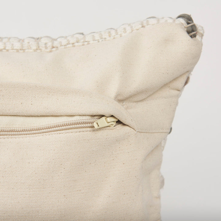 Elgan Cotton Blend/Canvas Lumbar Rectangular Pillow Cover Mercana