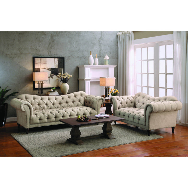 Ladores 91.25" Rolled Arm Sofa Darby Home Co