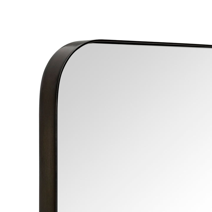 Kengston Modern & Contemporary Rectangular Bathroom Vanity Mirrors 17 Stories Size: 36" x 24" Finish: Oil Rubbed Bronze