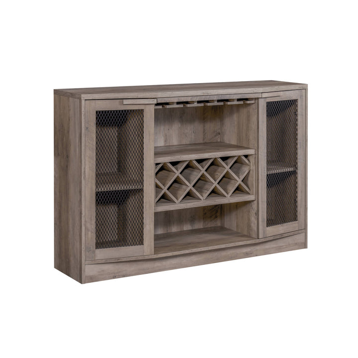 Morgan Bar Cabinet Steelside™ Color: Stone Gray