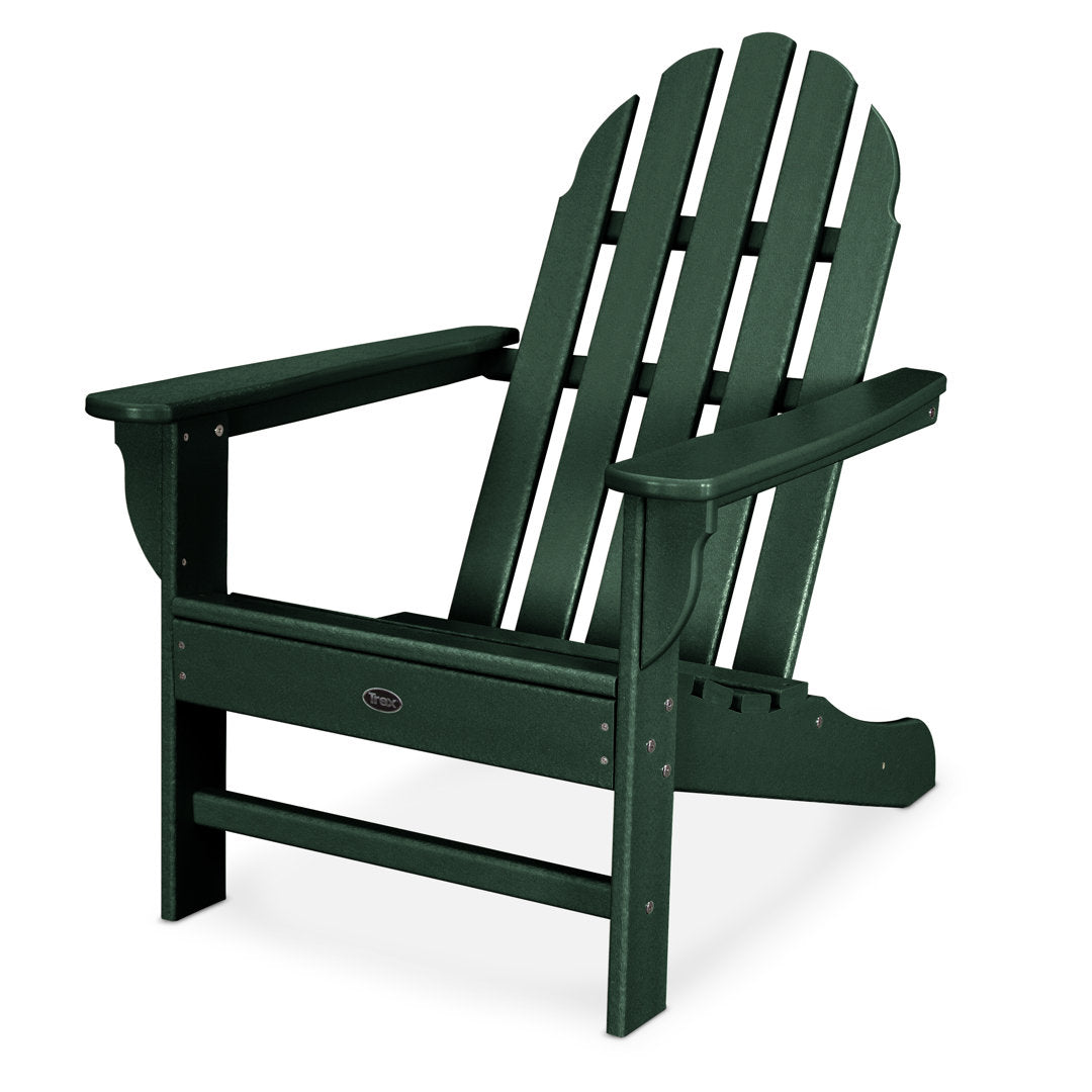 Cape Cod Adirondack Chair Trex Outdoor Color: Rainforest Canopy