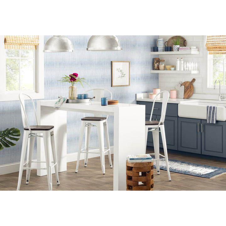 Aminia Counter Height Dining Table Wade Logan® Color: White