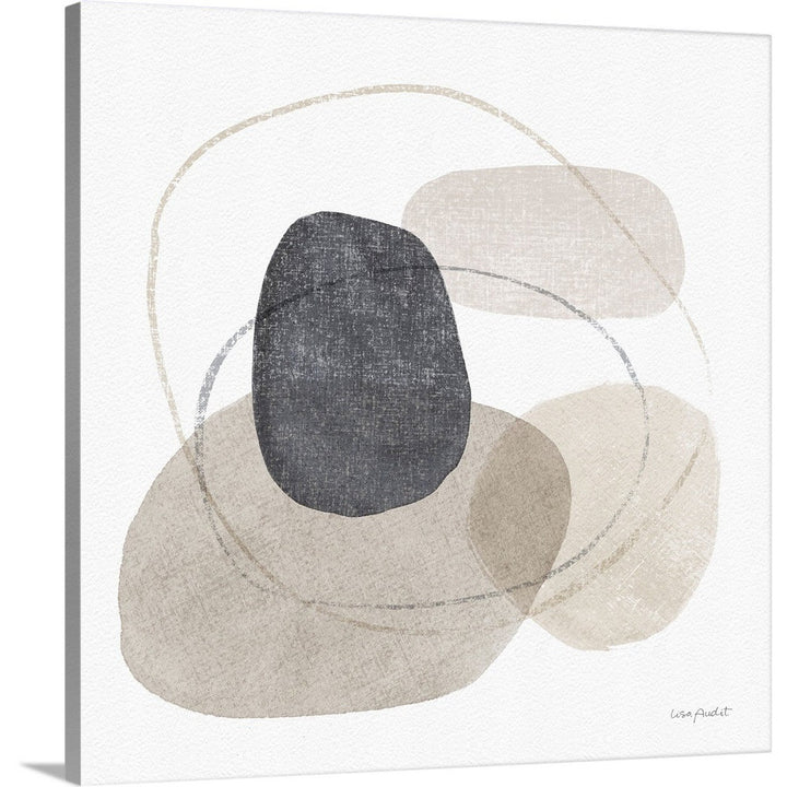 Think Neutral 10 by Lisa Audit - Painting on Canvas Mercury Row® Size: 20" H x 20" W Format: Wrapped Canvas