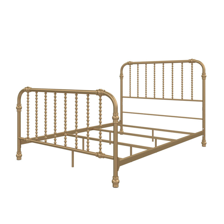 Monarch Hill Wren Metal Bed Little Seeds Color: Gold Size: Full