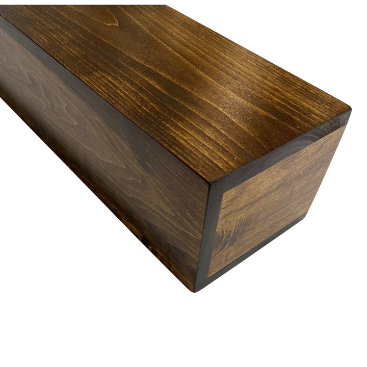 Cecilia Fireplace Shelf Mantel Millwood Pines Size (Depth x Front x Back): 8" D Shelf Length: 66", Finish: Provincial
