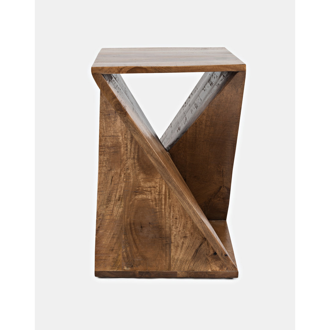 Rivera End Table Joss & Main Color: Amber