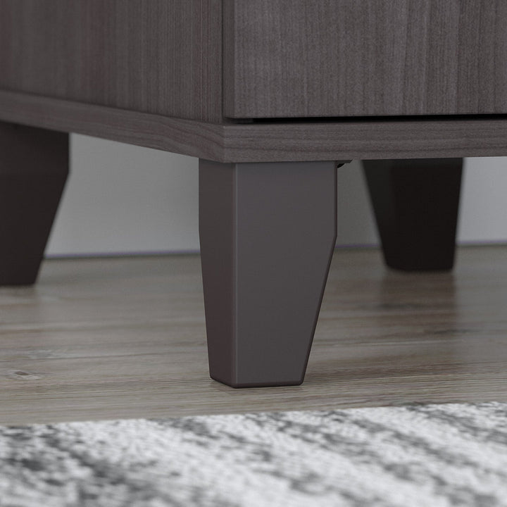 Magomed Executive Desk Gracie Oaks Color: Storm Gray