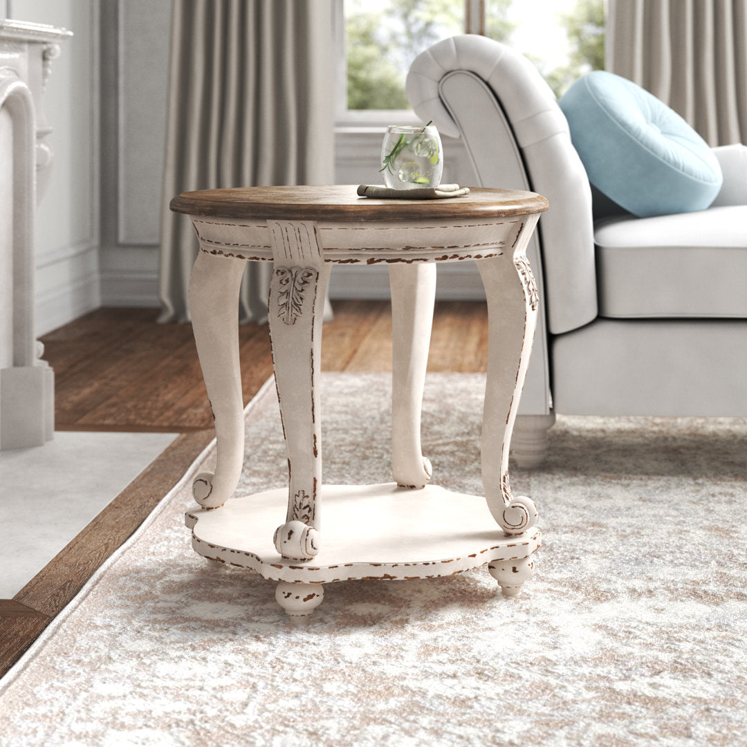 Hayley End Table with Storage Kelly Clarkson Home