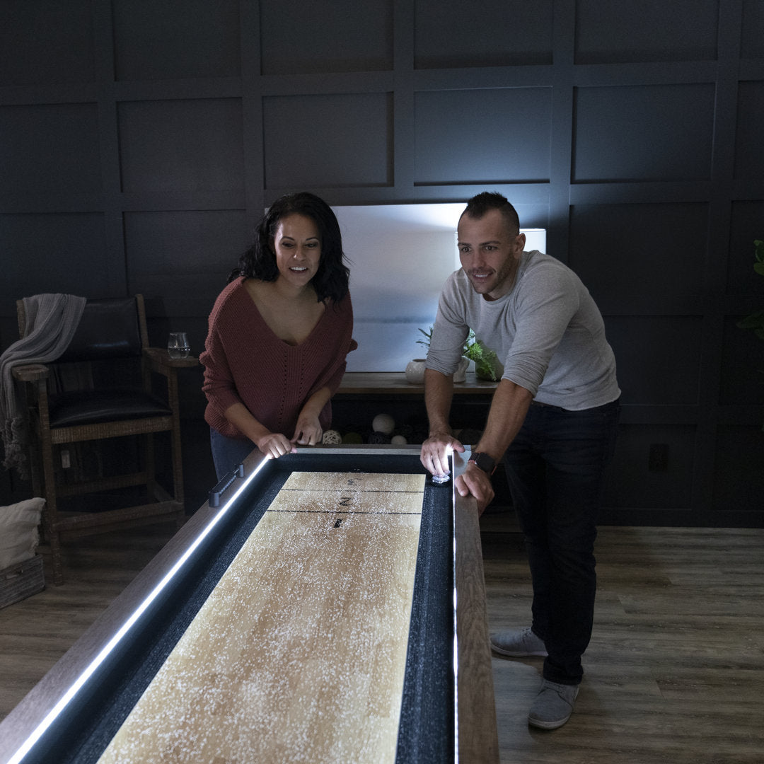 Brookdale American Legend LED 9' Shuffleboard Table American Legend