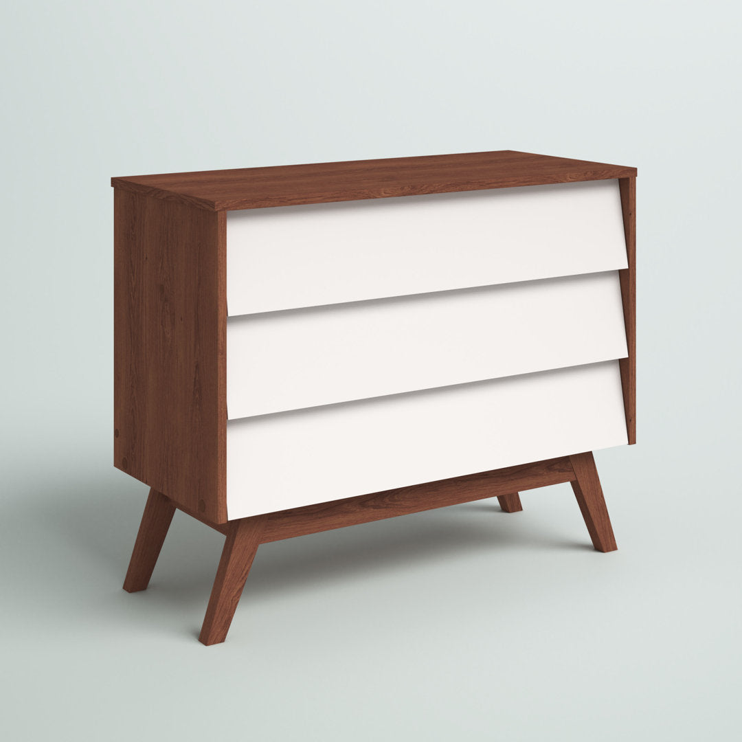 Kasandra 3 Drawer Dresser Mercury Row® Teen