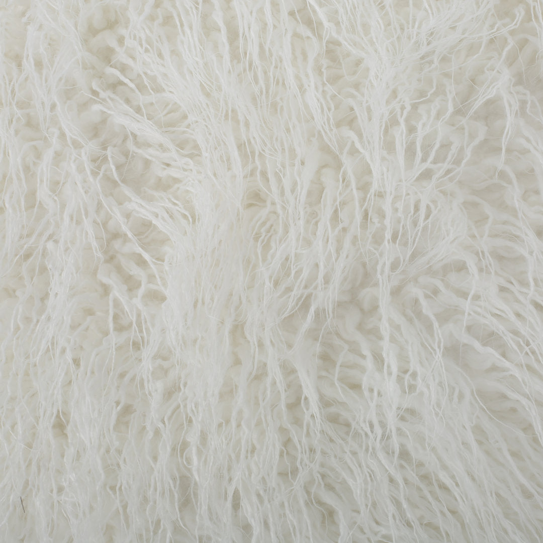Large Classic Bean Bag Mercer41 Fabric: White Polyester