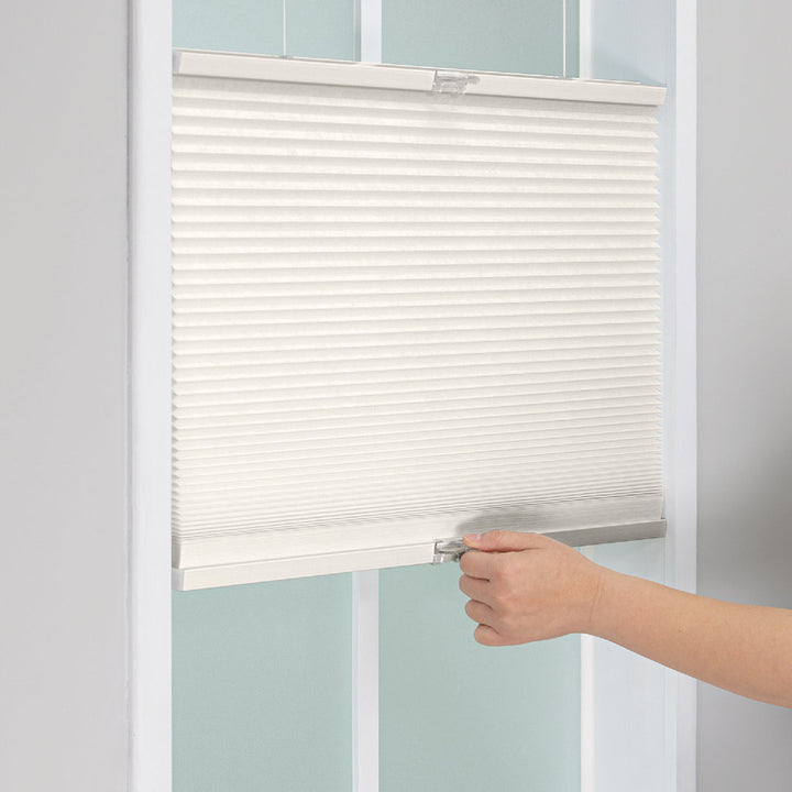1 inch Cordless Semi-Sheer Light Filtering Top Down Bottom Up Cellular Shade Symple Stuff Blind Size: 68"W x 72"L Finish: Alabaster