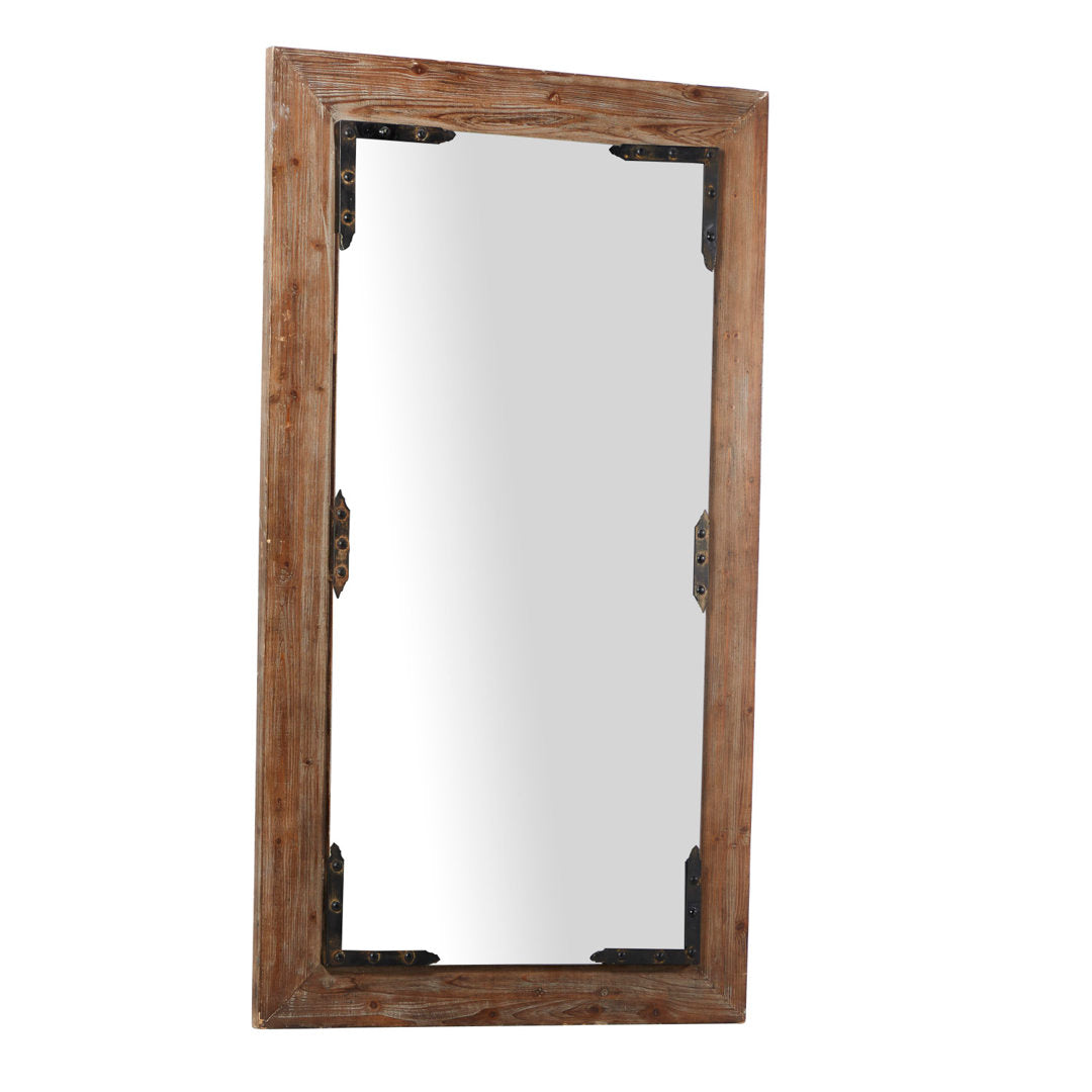 Musgrove Rustic Full Length Mirror Loon Peak®