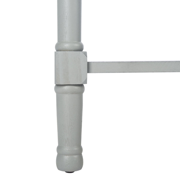 Amondre 36'' Console Table Highland Dunes Color: Distressed Gray