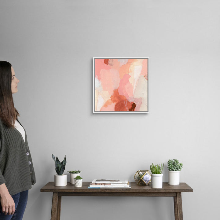 Terracotta Cloud II by June Erica Vess - Photograph Print Orren Ellis Size: 18" H x 18" W x 1.75" D Format: White Framed