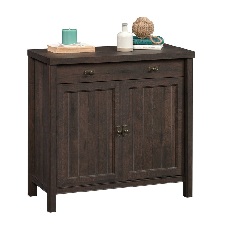 Costa 2 - Door Accent Cabinet Gracie Oaks Color: Coffee Oak