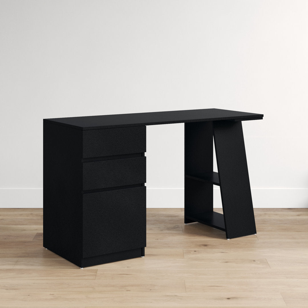 Malgorzata Desk Rebrilliant Finish: Black