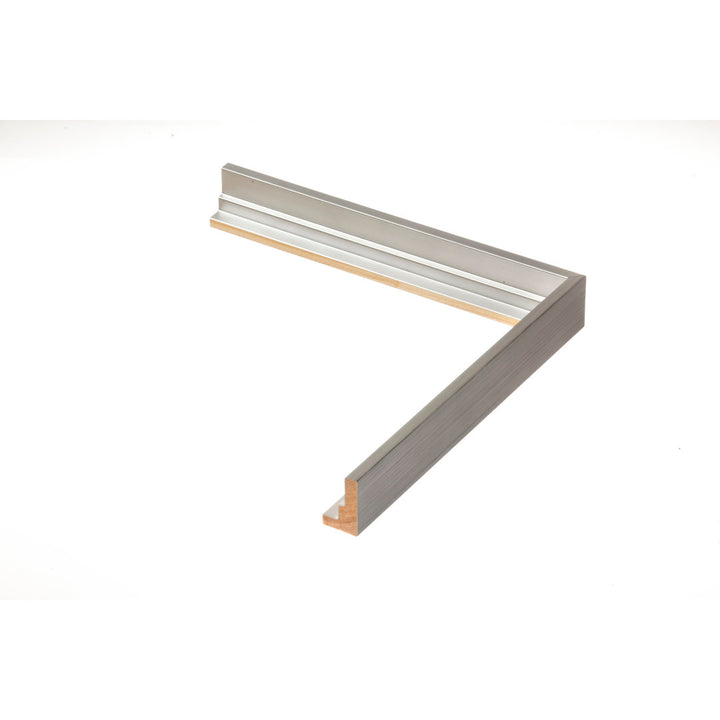 Emerald Fragment I by June Erica Vess - Wrapped Canvas Painting Orren Ellis Size: 30" H x 30" W x 1.25" D Format: Silver Floater Framed, Mat Included: No