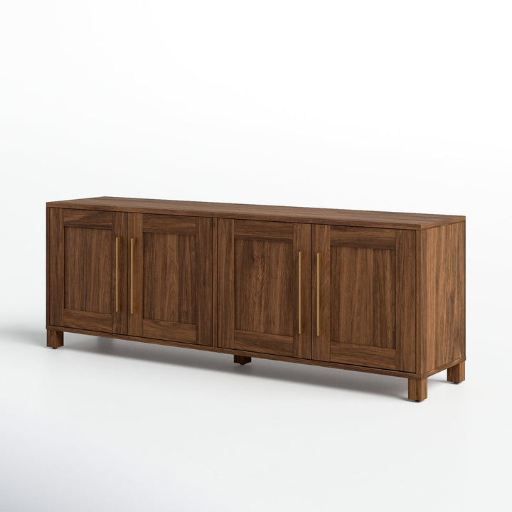 Chabot TV Stand for TVs up to 78" Latitude Run® Color: Walnut