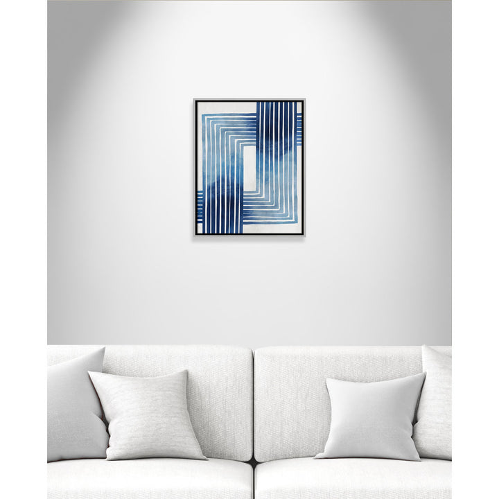 In Unison by Eva Watts - Painting Print Joss & Main Size: 21.5" H x 17.5" W x 2" D Format: Silver Framed Canvas