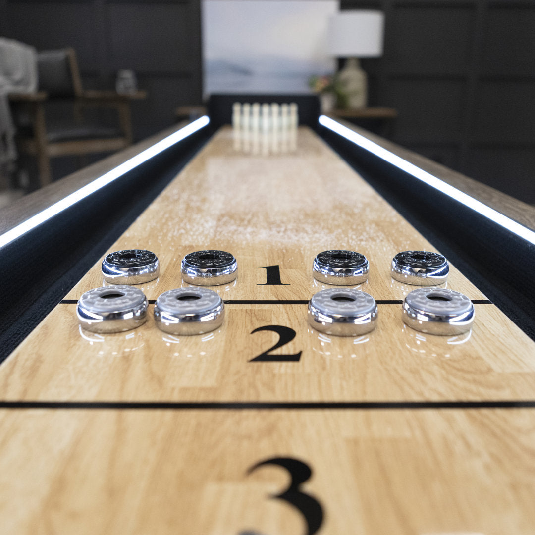 Brookdale American Legend LED 9' Shuffleboard Table American Legend