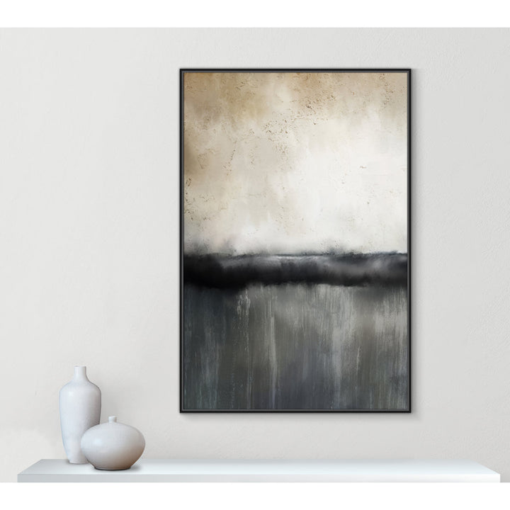 Sunset by Kimberly Allen Print Joss & Main Size: 61.5" H x 41.5" W x 2" D Format: Black Framed Canvas
