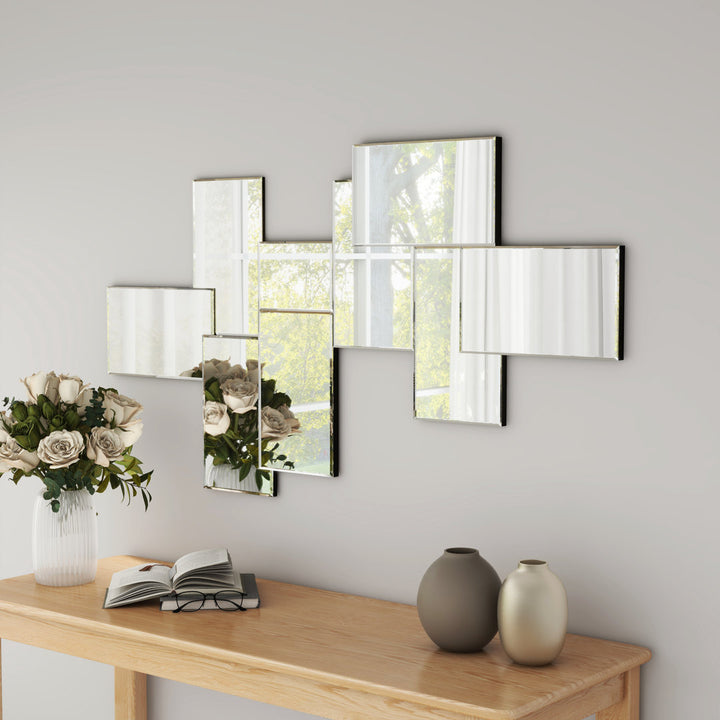 Amrita Asymmetrical Accent Cluster Wall Mirror Wrought Studio™