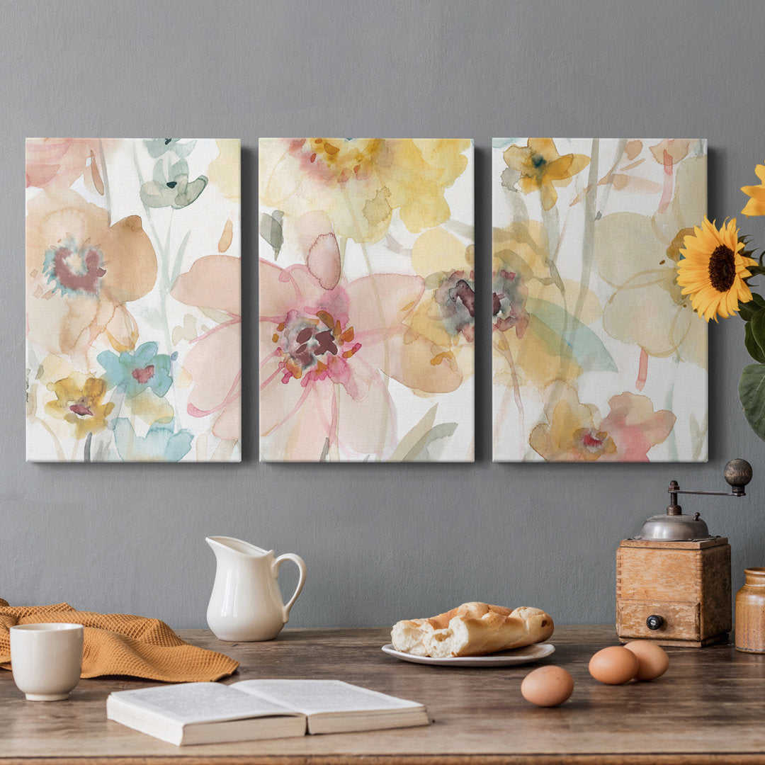 Soft Spring II- Premium Gallery Wrapped Canvas - Ready To Hang Red Barrel Studio® Size: 27" H x 54" W x 1" D