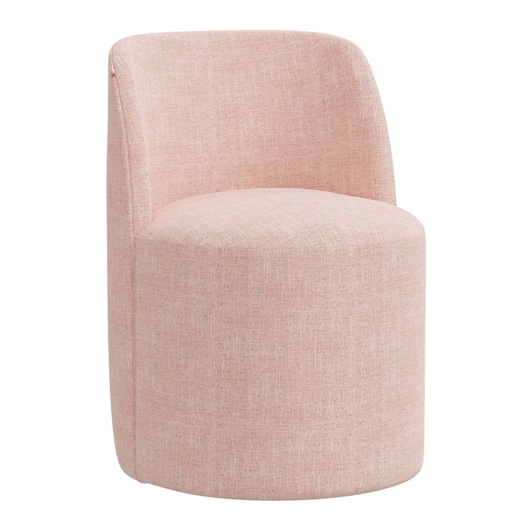 Begonia Dining Chair Joss & Main Upholstery Color: Zuma Rosequartz Textured Linen