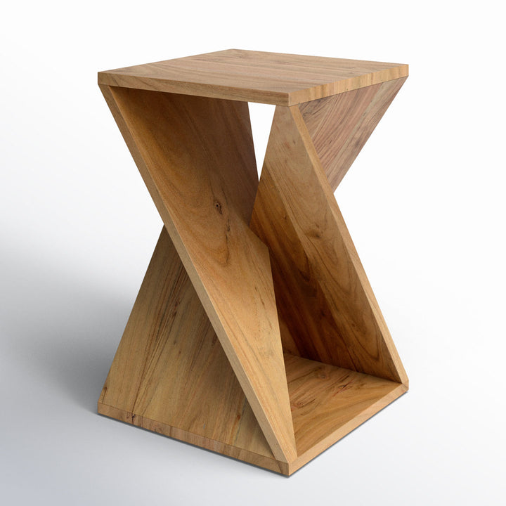 Rivera End Table Joss & Main Color: Natural